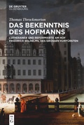 Cover: Das Bekenntnis des Hofmanns - De Gruyter Oldenbourg