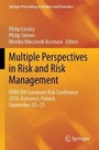Cover: Multiple Perspectives in Risk and Risk Management - Springer