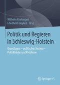 Cover: Politik und Regieren in Schleswig-Holstein - Springer VS