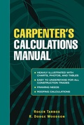 Cover: Carpenter's Calculations Manual - McGraw-Hill Professional