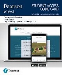 Enlarge image Cover: Concepts of Genetics - Pearson