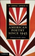 Cover: The Cambridge Companion to American Poetry since 1945 - Cambridge University Press