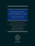 Cover: International Development Law - Oxford University Press