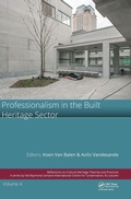 Cover: Professionalism in the Built Heritage Sector - CRC Press