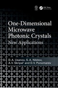 Cover: One-Dimensional Microwave Photonic Crystals - CRC Press