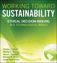Enlarge image Cover: Working Toward Sustainability - Wiley