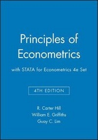 Enlarge image Cover: Principles of Econometrics 4e with Stata for Econometrics 4e Set - Wiley