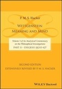 Cover: Wittgenstein - Meaning and Mind (Volume 3 of an Analytical Commentary on the Philosophical Investigations), Part 2: Exegesis ??243-427 - Wiley