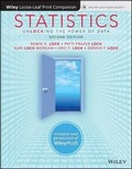 Cover: Statistics: Unlocking the Power of Data, 2e Wileyplus (Next Generation) + Loose-Leaf - Wiley