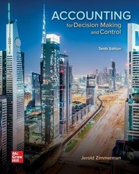 Abbildung von: Loose Leaf for Accounting for Decision Making and Control - McGraw-Hill Education