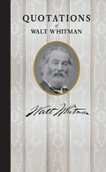 Cover: Quotations of Walt Whitman - Applewood Books