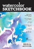 Cover: Watercolor Sketchbook - Medium Black Fliptop Spiral (Landscape) - Sterling