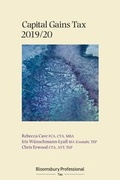 Cover: Bloomsbury Professional Capital Gains Tax 2019/20 - Bloomsbury Professional