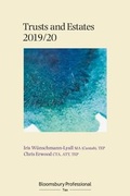 Cover: Bloomsbury Professional Trusts and Estates Tax 2019/20 - Bloomsbury Professional