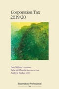 Cover: Bloomsbury Professional Corporation Tax 2019/20 - Bloomsbury Professional
