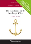 Cover: The Handbook for the New Legal Writer - Wolters Kluwer Law & Business