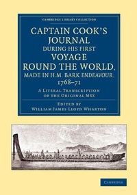 Enlarge image Cover: Captain Cook's Journal during his First Voyage round the World, made in H.M. Bark Endeavour, 1768-71 - Cambridge University Press
