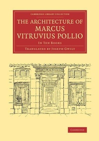 Enlarge image Cover: The Architecture of Marcus Vitruvius Pollio - Cambridge University Press