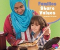 Cover: Families Share Values - Pebble Books