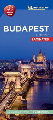 Abbildung von: BUDAPEST - Michelin City Map 9220 - Michelin Editions des Voyages