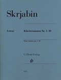 Cover: Alexander Skrjabin - Klaviersonaten Nr. 1-10 - Henle, G&uuml;nter