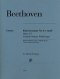 Cover: Ludwig van Beethoven - Klaviersonate Nr. 8 c-moll op. 13 (Grande Sonate Path&eacute;tique) - Henle, G&uuml;nter