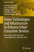 Cover: Green Technologies and Infrastructure to Enhance Urban Ecosystem Services - Springer
