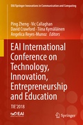 Cover: EAI International Conference on Technology, Innovation, Entrepreneurship and Education - Springer