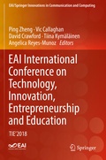 Cover: EAI International Conference on Technology, Innovation, Entrepreneurship and Education - Springer
