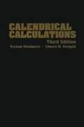 Cover: Calendrical Calculations - Cambridge University Press