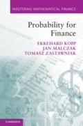 Cover: Probability for Finance - Cambridge University Press