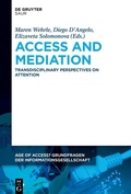 Cover: Access and Mediation - De Gruyter Saur