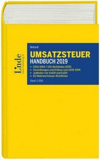 Abbildung von: Umsatzsteuer-Handbuch 2019 - Linde