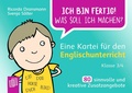 Cover: Eine Kartei f&uuml;r den Englischunterricht - Klasse 3/4 - Verlag an der Ruhr