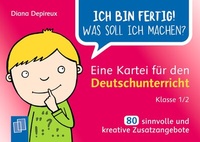 Abbildung von: Eine Kartei für den Deutschunterricht - Klasse 1/2 - Verlag an der Ruhr