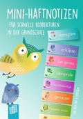 Cover: Mini-Haftnotizen f&uuml;r schnelle Korrekturen in der Grundschule - Verlag an der Ruhr