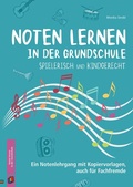 Cover: Noten lernen in der Grundschule - spielerisch und kindgerecht - Verlag an der Ruhr