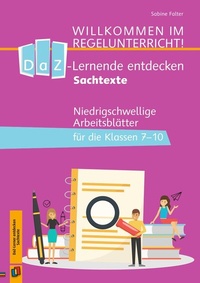 Abbildung von: DaZ-Lernende entdecken Sachtexte - Verlag an der Ruhr