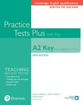 Cover: Cambridge English Qualifications: A2 Key (Also suitable for Schools) Practice Tests Plus with key - Pearson Education Limited