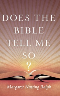 Enlarge image Cover: Does the Bible Tell Me So? - Rowman & Littlefield Publishers