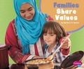 Cover: Families Share Values - Pebble Books