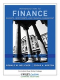 Cover: Introduction to Finance for Indian River State College - Wiley