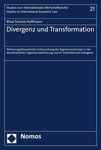 Abbildung von: Divergenz und Transformation - Nomos
