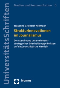 Abbildung von: Strukturinnovationen im Journalismus - Nomos