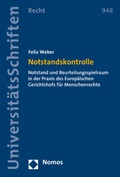 Cover: Notstandskontrolle - Nomos