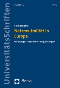 Abbildung von: Netzneutralität in Europa - Nomos