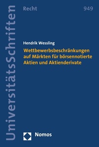Abbildung von: Wettbewerbsbeschränkungen auf Märkten für börsennotierte Aktien und Aktienderivate - Nomos