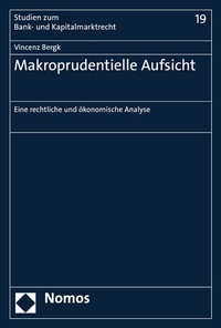 Abbildung von: Makroprudentielle Aufsicht - Nomos
