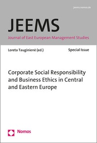 Abbildung von: Corporate Social Responsibility and Business Ethics in Central and Eastern Europe - Nomos