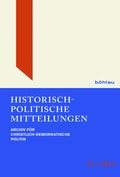 Cover: Historisch-Politische Mitteilungen - B&ouml;hlau